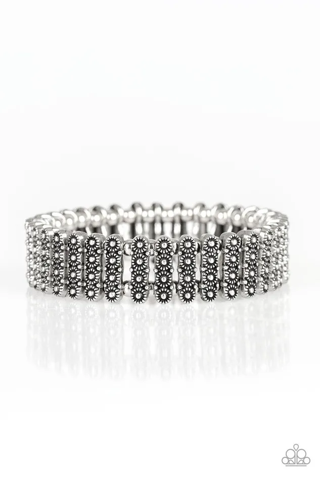 Paparazzi Accessories Bracelets Rise With The Sun Silver Bracelet Jewelry by Bretta