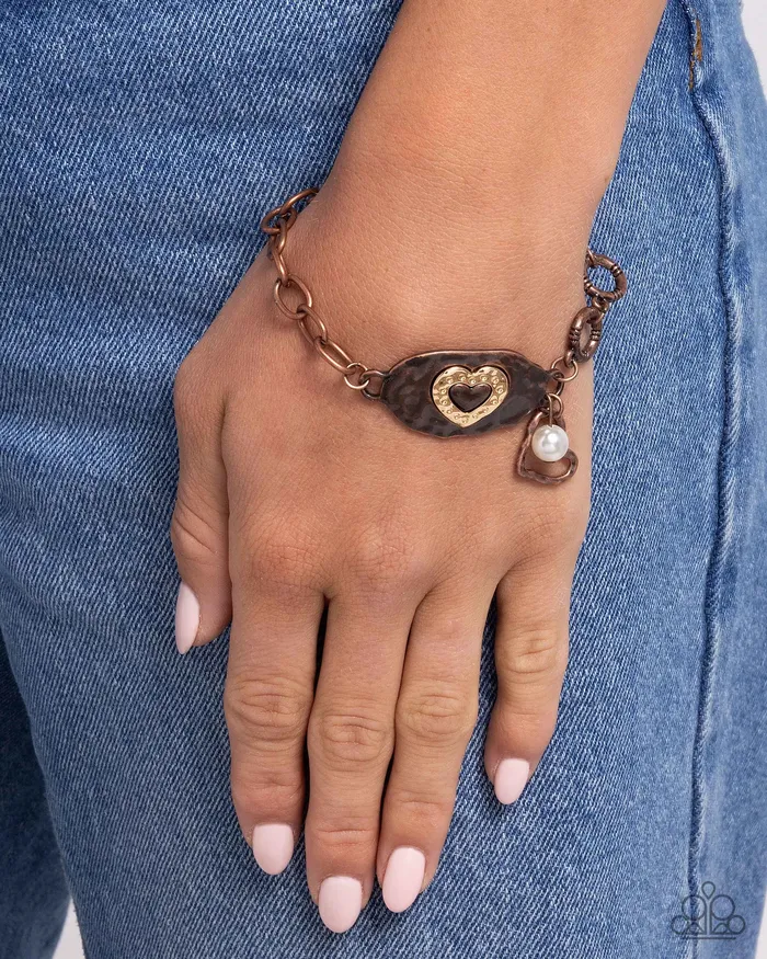 Paparazzi Accessories Bracelets Rustic Reign Copper Bracelet Jewelry by Bretta