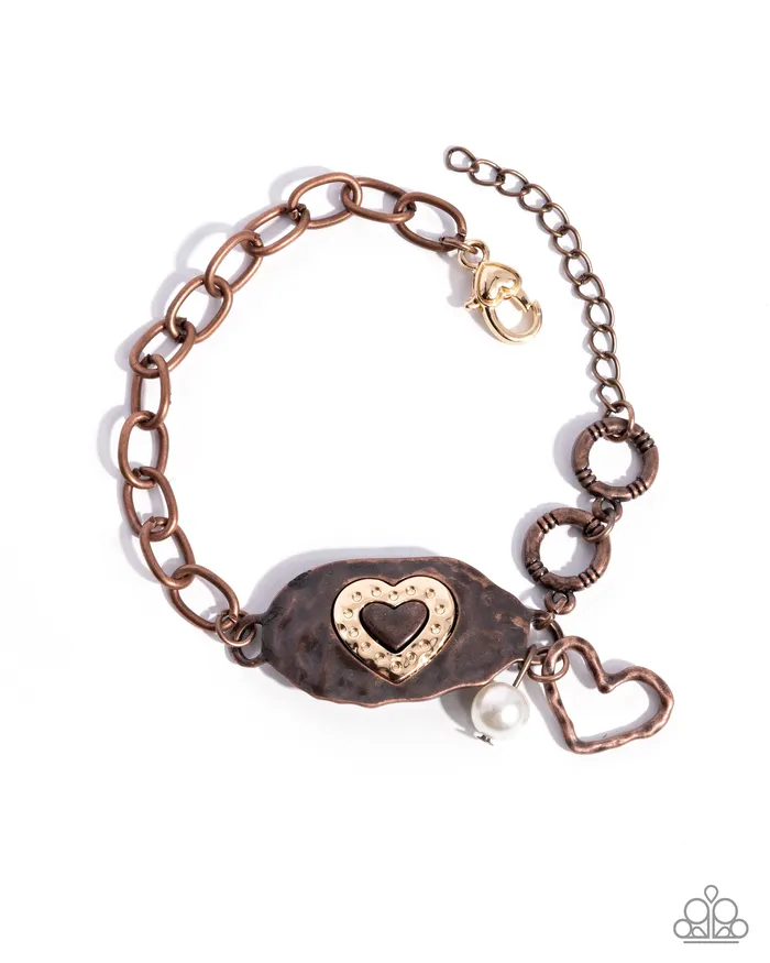 Paparazzi Accessories Bracelets Rustic Reign Copper Bracelet Jewelry by Bretta