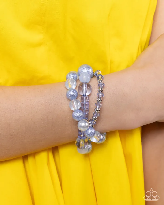 Paparazzi Accessories Bracelets Shattered Stack Blue Bracelet Jewelry by Bretta Paparazzi Accessories Bracelets Shattered Stack Blue Bracelet Jewelry by Bretta