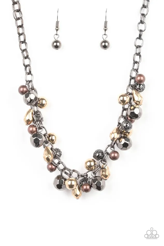 Paparazzi Accessories Building My Brand Black Necklace Jewelry By Bretta Necklaces