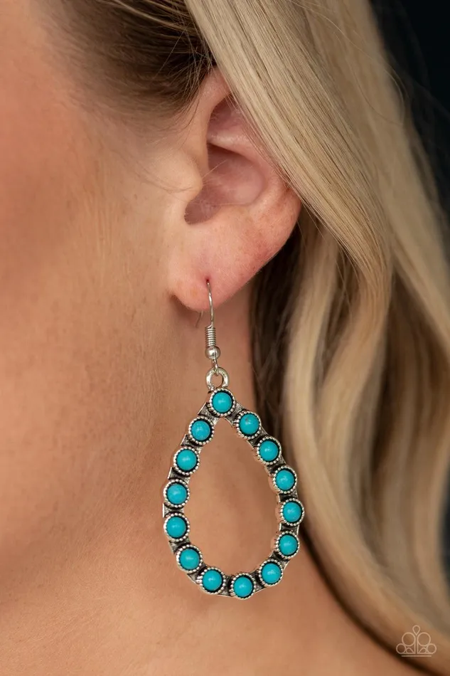Paparazzi Accessories Earrings Sagebrush Sunsets Blue Earrings Jewelry by Bretta Paparazzi Accessories Earrings Sagebrush Sunsets Blue Earrings Jewelry by Bretta