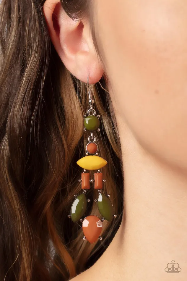 Paparazzi Accessories Earrings Visually Vivacious Multi Earrings Jewelry by Bretta Paparazzi Accessories Earrings Visually Vivacious Multi Earrings Jewelry by Bretta