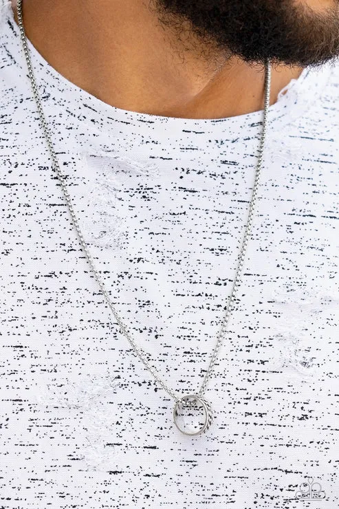 Paparazzi Accessories Emotion Potion Silver Mens Necklace Jewelry by Bretta Necklaces Paparazzi Accessories Emotion Potion Silver Mens Necklace Jewelry by Bretta Necklaces