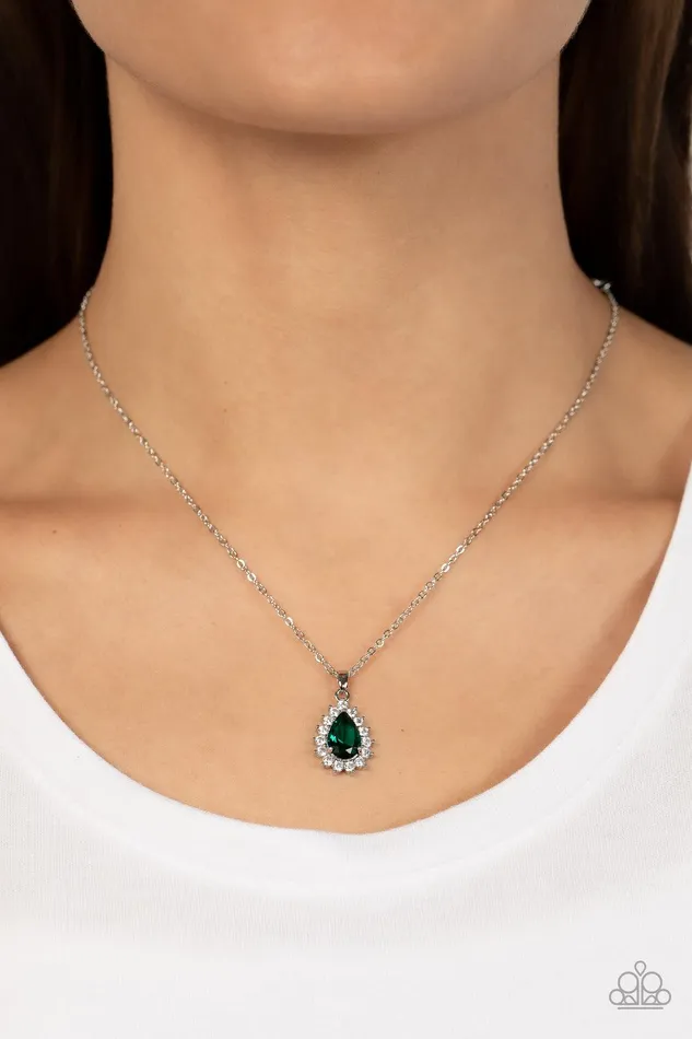 Paparazzi Accessories Necklaces A Guiding SOCIALITE Green Necklace Jewelry by Bretta Paparazzi Accessories Necklaces A Guiding SOCIALITE Green Necklace Jewelry by Bretta