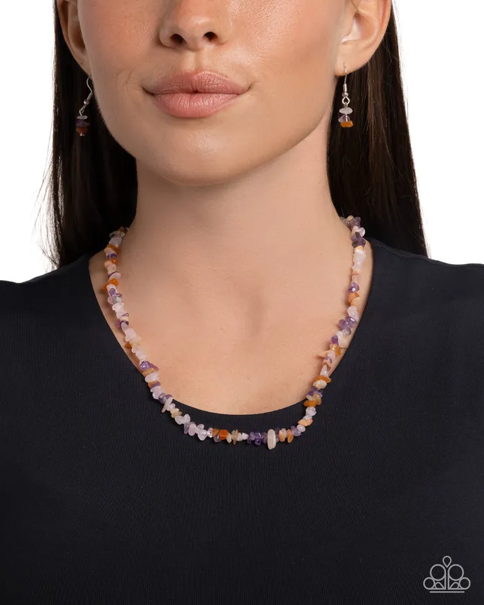 Paparazzi Accessories Necklaces Chiseled Charm Purple Necklace Jewelry by Bretta Paparazzi Accessories Necklaces Chiseled Charm Purple Necklace Jewelry by Bretta