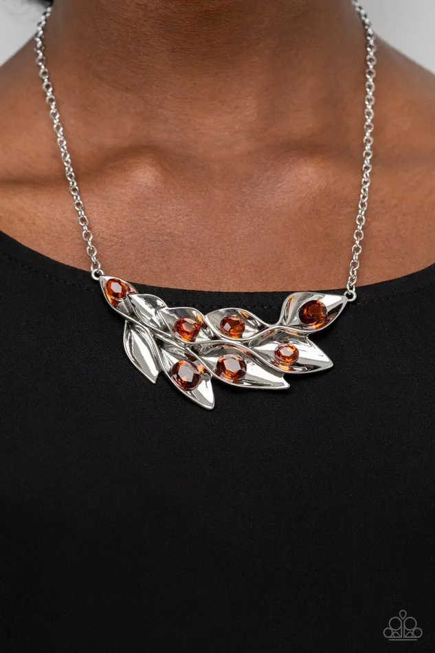 Paparazzi Accessories Necklaces Enviable Elegance Brown Necklace Jewelry by Bretta Paparazzi Accessories Necklaces Enviable Elegance Brown Necklace Jewelry by Bretta