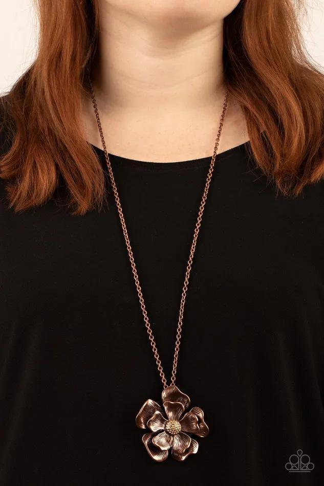 Paparazzi Accessories Necklaces Homegrown Glamour Copper Necklace Jewelry by Bretta Paparazzi Accessories Necklaces Homegrown Glamour Copper Necklace Jewelry by Bretta