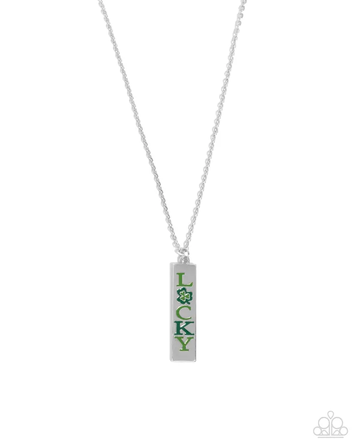 Paparazzi Accessories Necklaces Lady AWESTRUCK Green Necklace Jewelry by Bretta