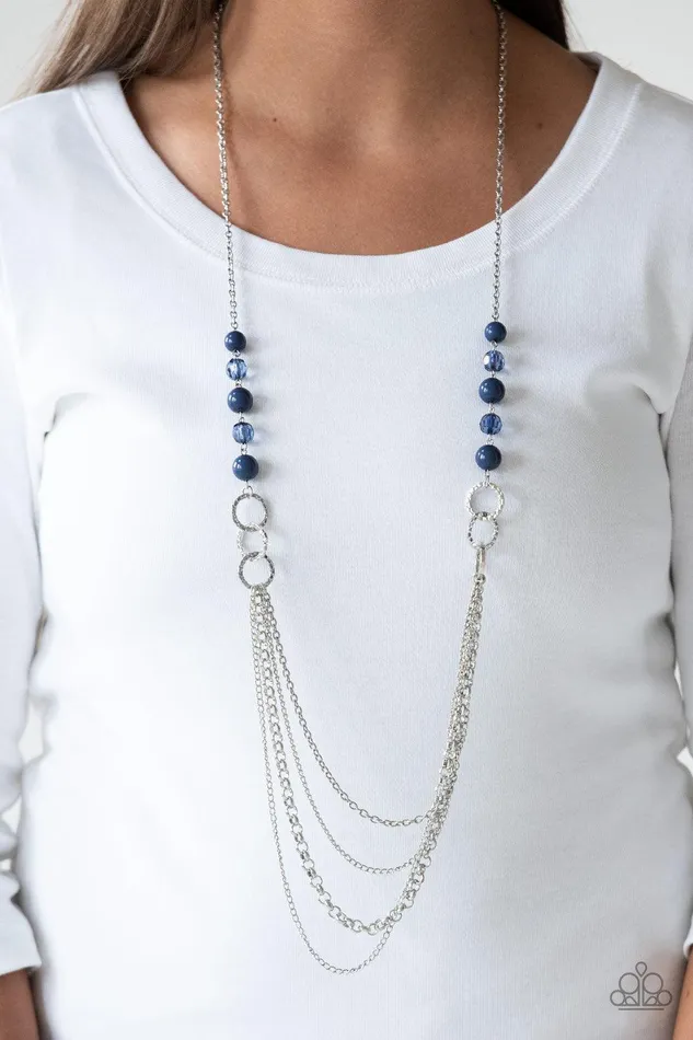 Paparazzi Accessories Necklaces Vividly Vivid Blue Necklace Jewelry by Bretta