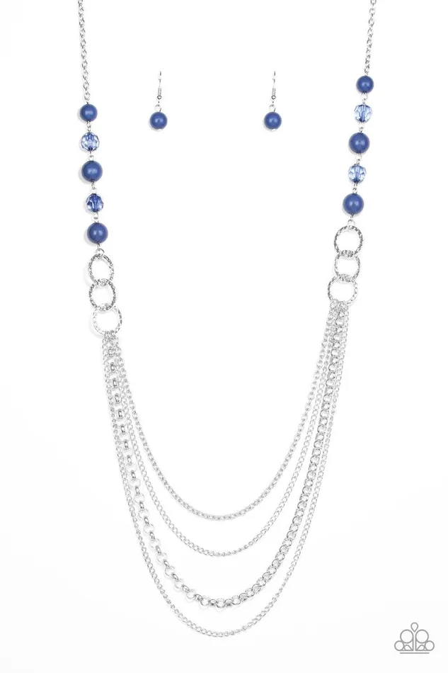 Paparazzi Accessories Necklaces Vividly Vivid Blue Necklace Jewelry by Bretta