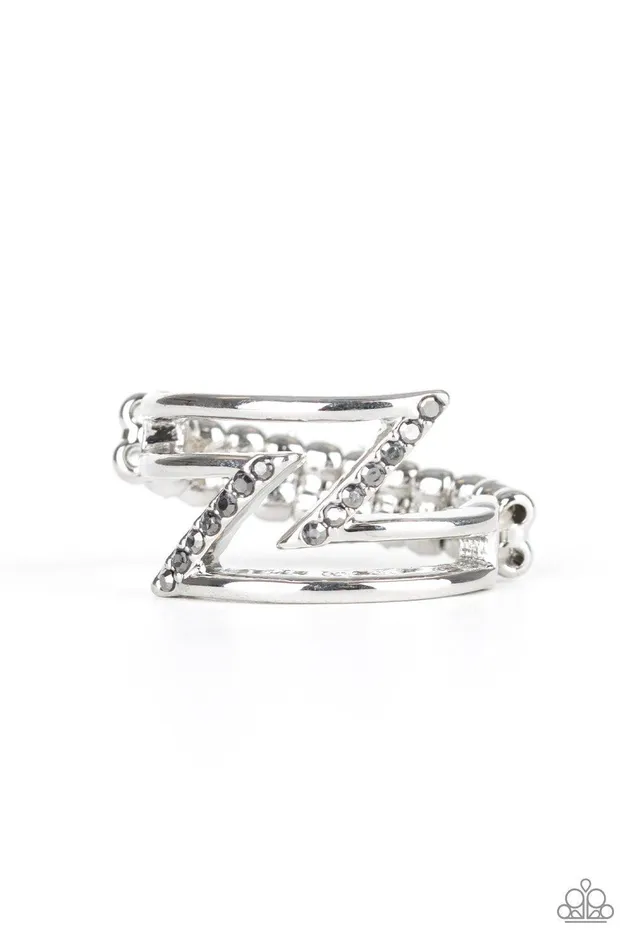 Paparazzi Accessories Rings 5th Avenue Flash Silver Ring Jewelry by Bretta