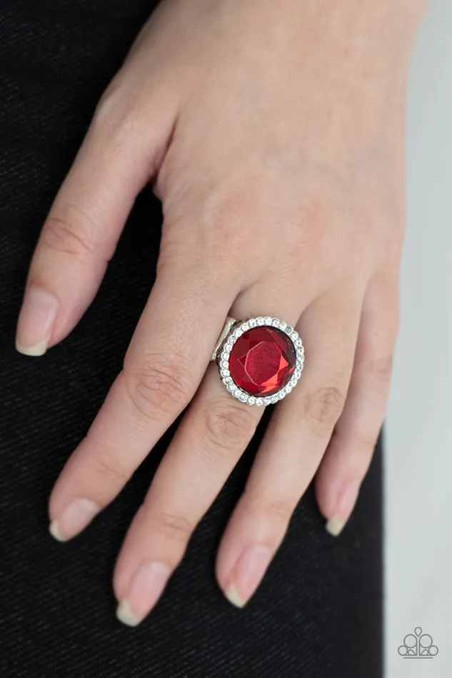 Paparazzi Accessories Rings Crown Culture Red Ring Jewelry by Bretta