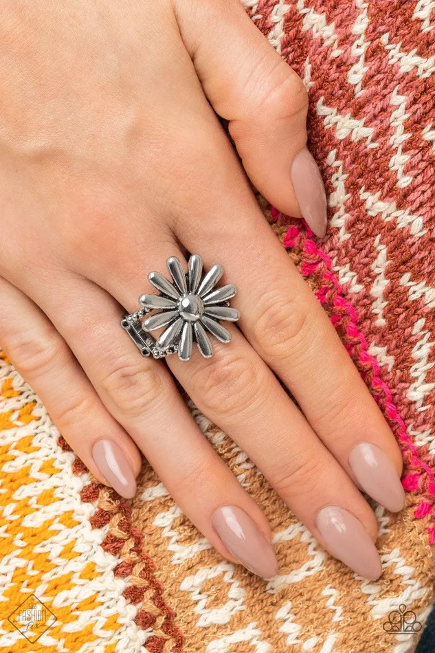 Paparazzi Accessories Rings GROWING Steady Silver Ring Jewelry by Bretta