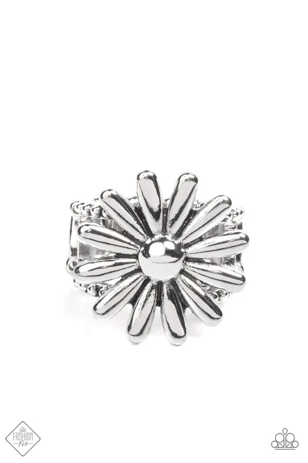 Paparazzi Accessories Rings GROWING Steady Silver Ring Jewelry by Bretta