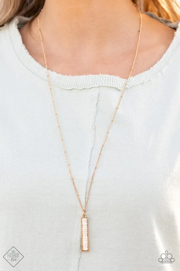Paparazzi Accessories Rural Regeneration Gold Necklace Jewelry by Bretta Necklaces Paparazzi Accessories Rural Regeneration Gold Necklace Jewelry by Bretta Necklaces