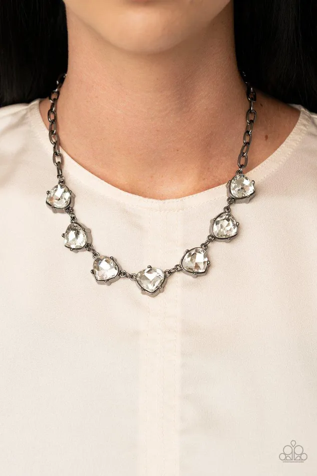 Paparazzi Accessories Star Quality Sparkle Black Necklace Jewelry by Bretta Necklaces