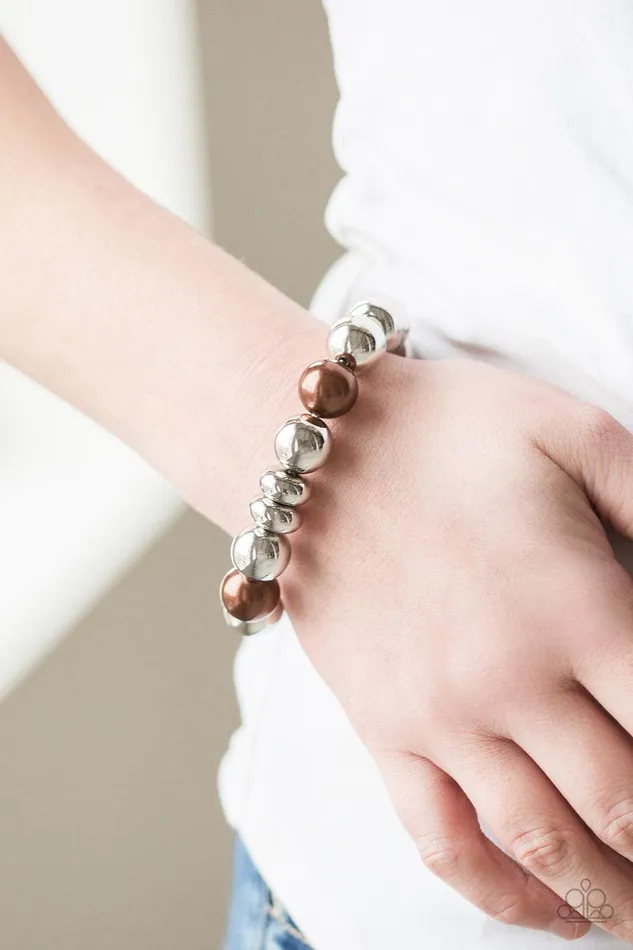 Paparazzi Accessories Upper Manhattan Brown Bracelet Jewelry by Bretta Bracelets Paparazzi Accessories Upper Manhattan Brown Bracelet Jewelry by Bretta Bracelets