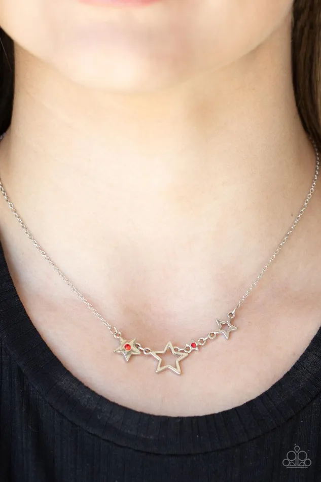 Proudly Patriotic Red Necklace Jewelry by Bretta Paparazzi Accessories Necklaces Proudly Patriotic Red Necklace Jewelry by Bretta Paparazzi Accessories Necklaces