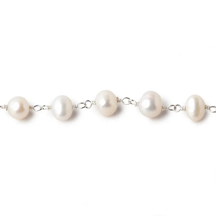 Rings Beadsofcambaycom 65x5mm Off White Side Drilled Oval Pearl 925 Silver Chain by the foot 29 beads Rings Beadsofcambaycom 65x5mm Off White Side Drilled Oval Pearl 925 Silver Chain by the foot 29 beads