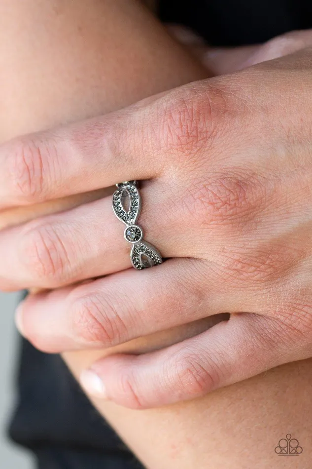 Rings Extra Side Of Elegance Silver Ring Jewelry by Bretta Paparazzi Accessories