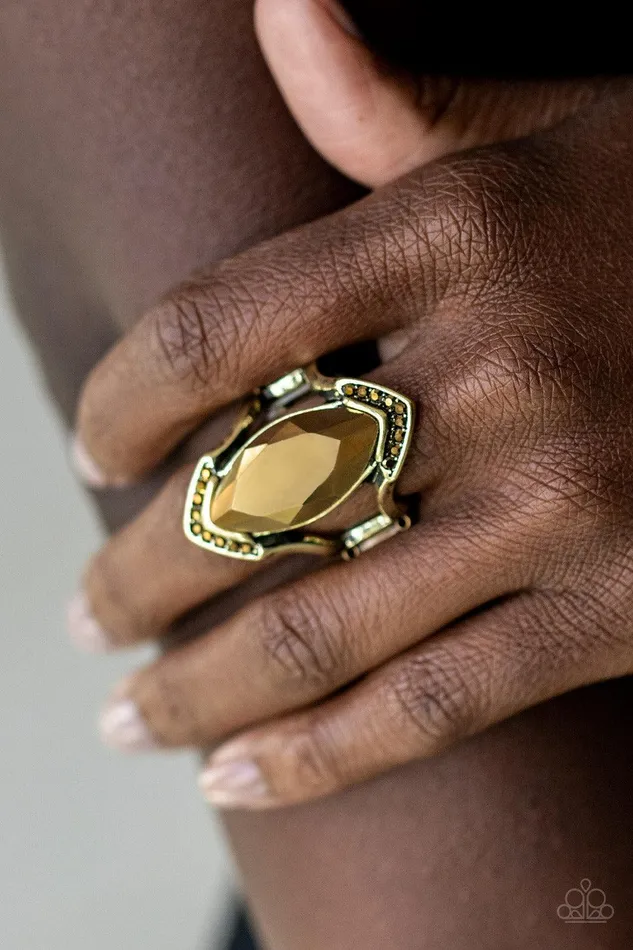 Rings Paparazzi Accessories Leading Luster Brass Ring Jewelry by Bretta