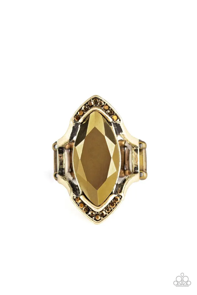 Rings Paparazzi Accessories Leading Luster Brass Ring Jewelry by Bretta