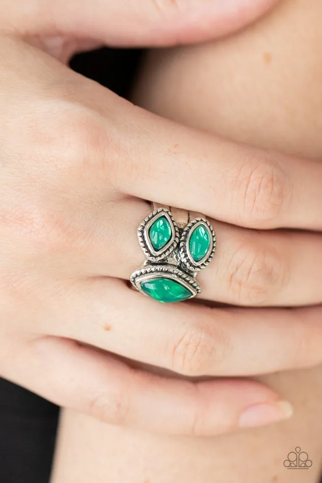 Rings Paparazzi Accessories The Charisma Collector Green Ring Jewelry by Bretta
