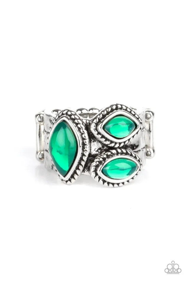 Rings Paparazzi Accessories The Charisma Collector Green Ring Jewelry by Bretta