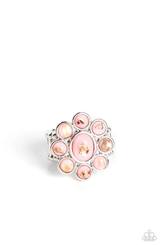 Rings Paparazzi Accessories Time to SHELLebrate Pink Ring Jewelry by Bretta