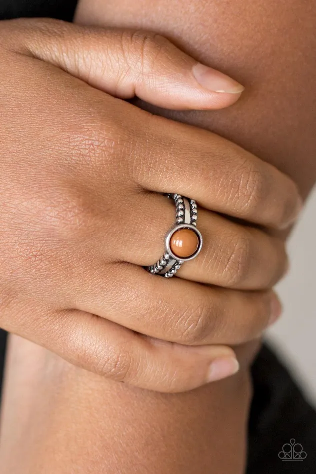 Rings Paparazzi Accessories TREK and Field Brown Ring Jewelry by Bretta