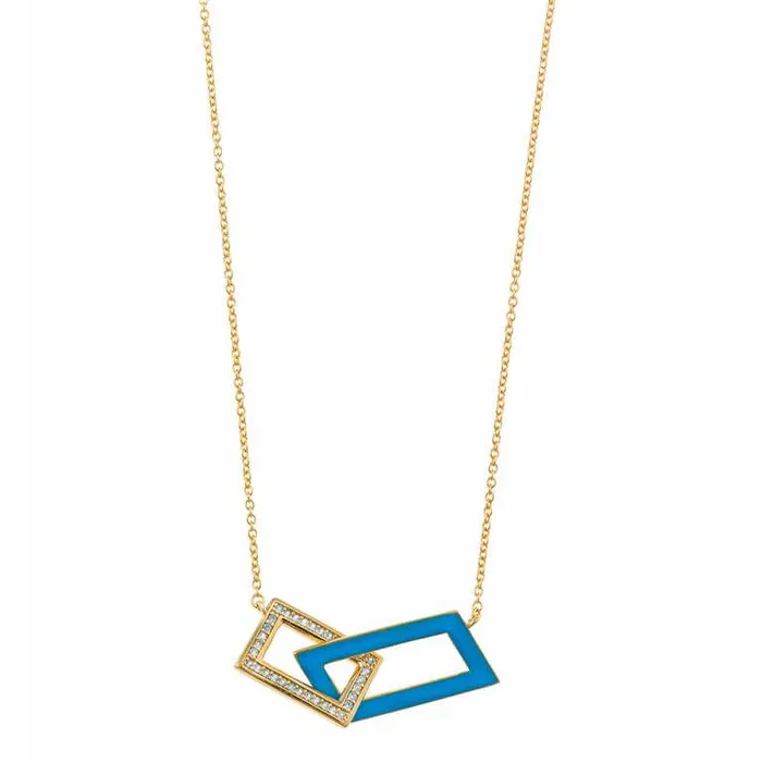 Salvatore Plata Color Block Necklace Salvatore Plata Necklaces