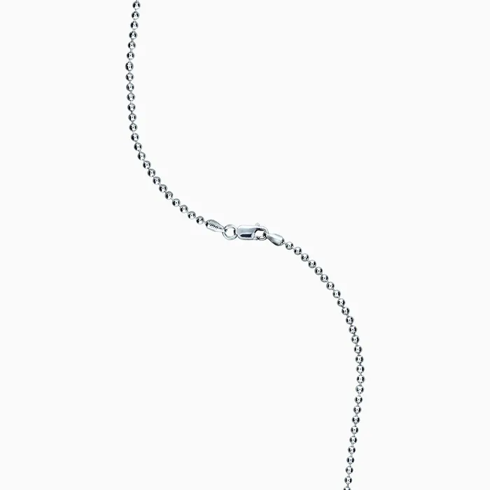 Sandy Steven Engravers Engravable Mens Double FlatEdge Sterling Silver Dog Tag Slider Necklace with Ball Chain and Extension Loop Medium Necklaces