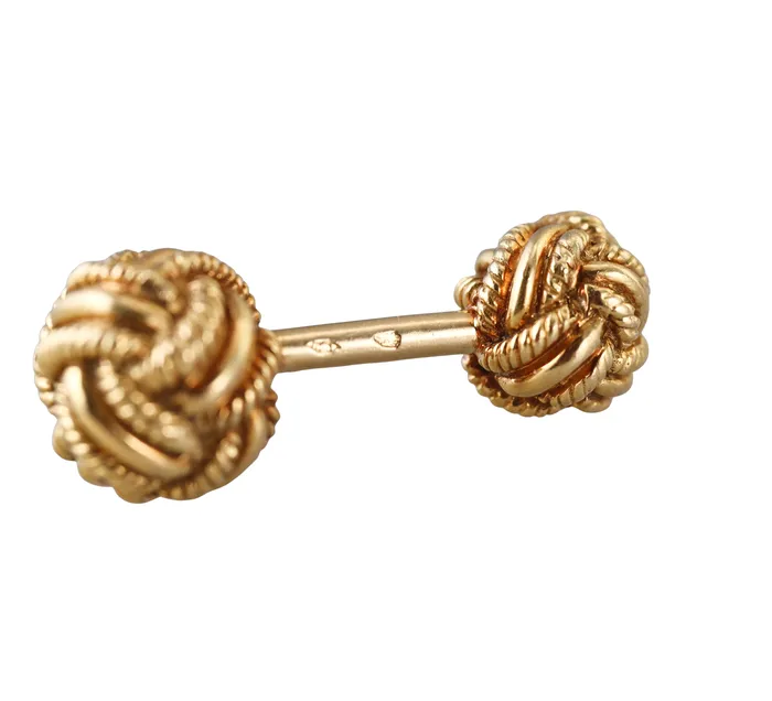 Schlumberger Bracelets Jean Schlumberger Woven Knot Gold Cufflinks