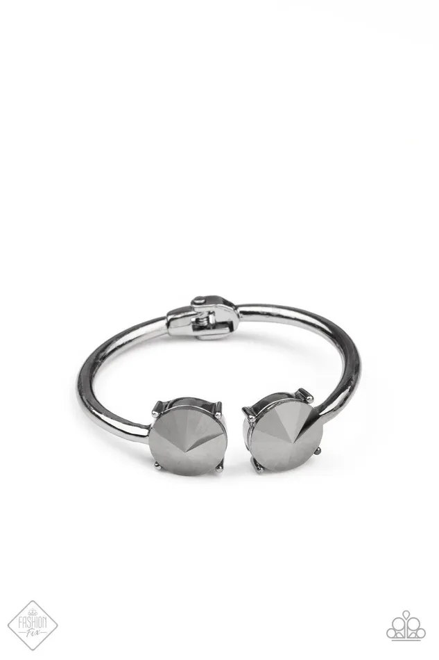 Spark and Sizzle Black Bracelet Jewelry by Bretta Paparazzi Accessories Bracelets