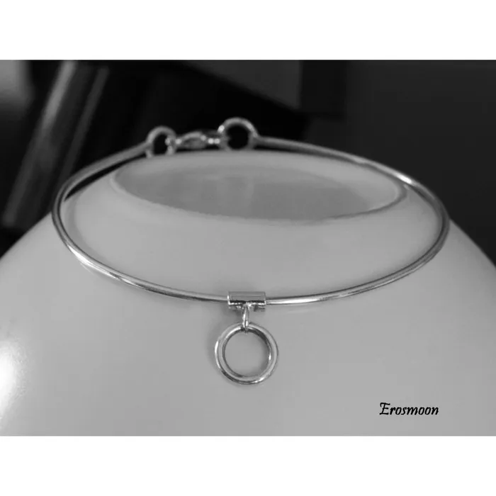 STERLING SILVER O RING BRACELET Erosmoon Rings