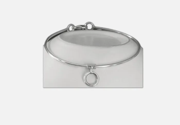 STERLING SILVER O RING BRACELET Erosmoon Rings
