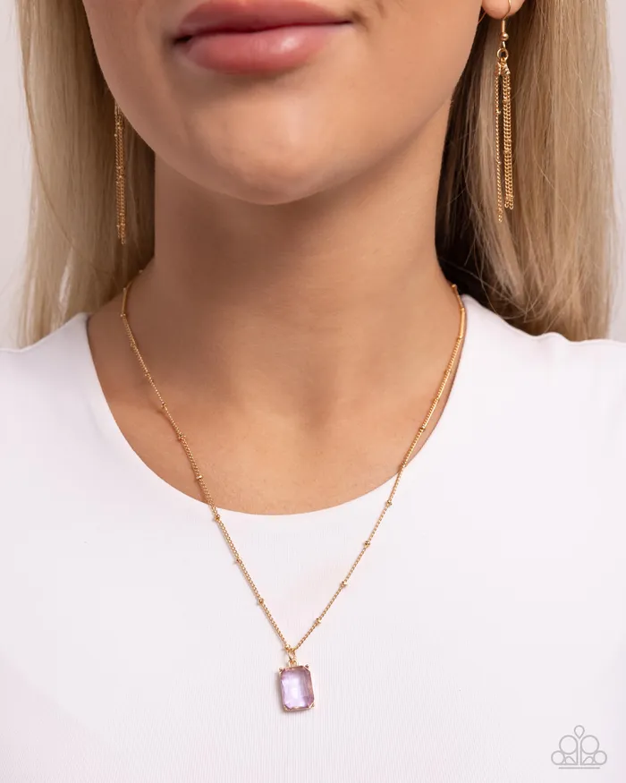 Suave Simplicity Purple Necklace Jewelry by Bretta Paparazzi Accessories Necklaces Suave Simplicity Purple Necklace Jewelry by Bretta Paparazzi Accessories Necklaces