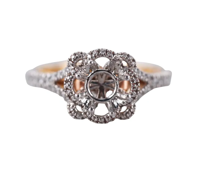 Verragio Rings Verragio Gold Engagement Ring Setting