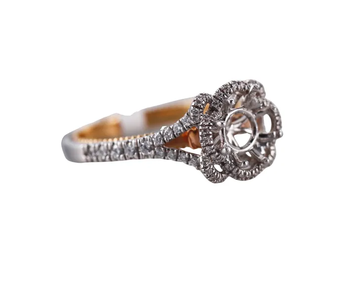 Verragio Rings Verragio Gold Engagement Ring Setting