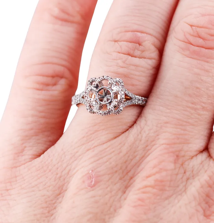 Verragio Rings Verragio Gold Engagement Ring Setting