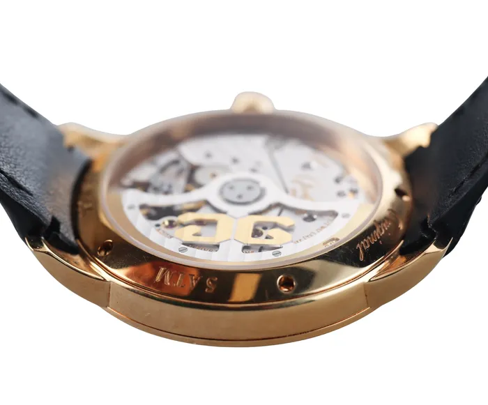Watches Glashutte Glashtte Original Senator Meissen Rose Gold Watch 10010010104