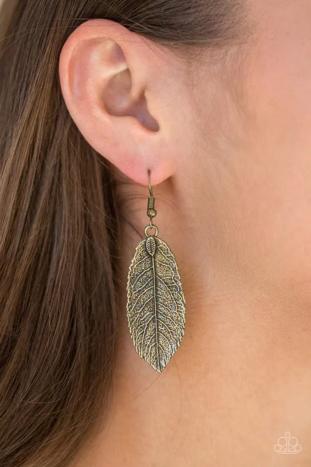 We GATHERER Together Brass Earrings Jewelry by Bretta Paparazzi Accessories Earrings We GATHERER Together Brass Earrings Jewelry by Bretta Paparazzi Accessories Earrings