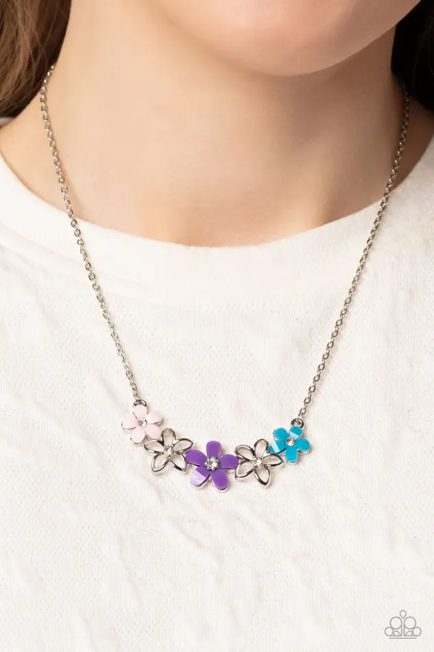 WILDFLOWER About You Purple Necklace Jewelry by Bretta Paparazzi Accessories Necklaces WILDFLOWER About You Purple Necklace Jewelry by Bretta Paparazzi Accessories Necklaces